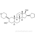 (2b, 3a, 5a, 16b, 17b) -2- (4-morfolinil) -16- (1- pirrolidinil) androstano-3,17-diol CAS 119302-20-4